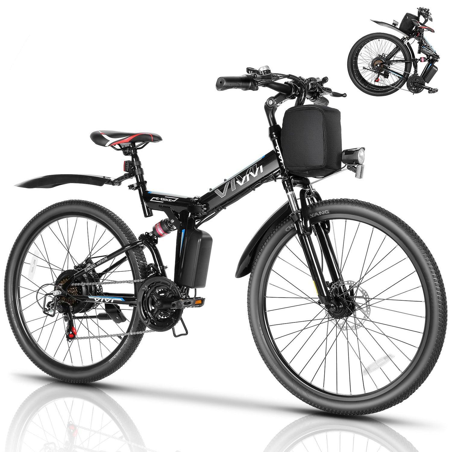 VIVI M026TGBUL Electric Bike Softail Folding Electric Mountain Bike SGS Certified to UL2849