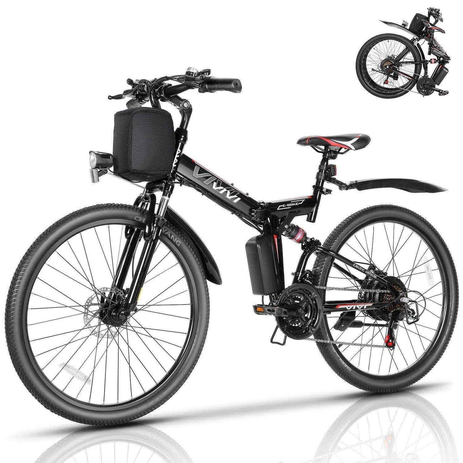 VIVI M026TGBUL Electric Bike Softail Folding Electric Mountain Bike SG