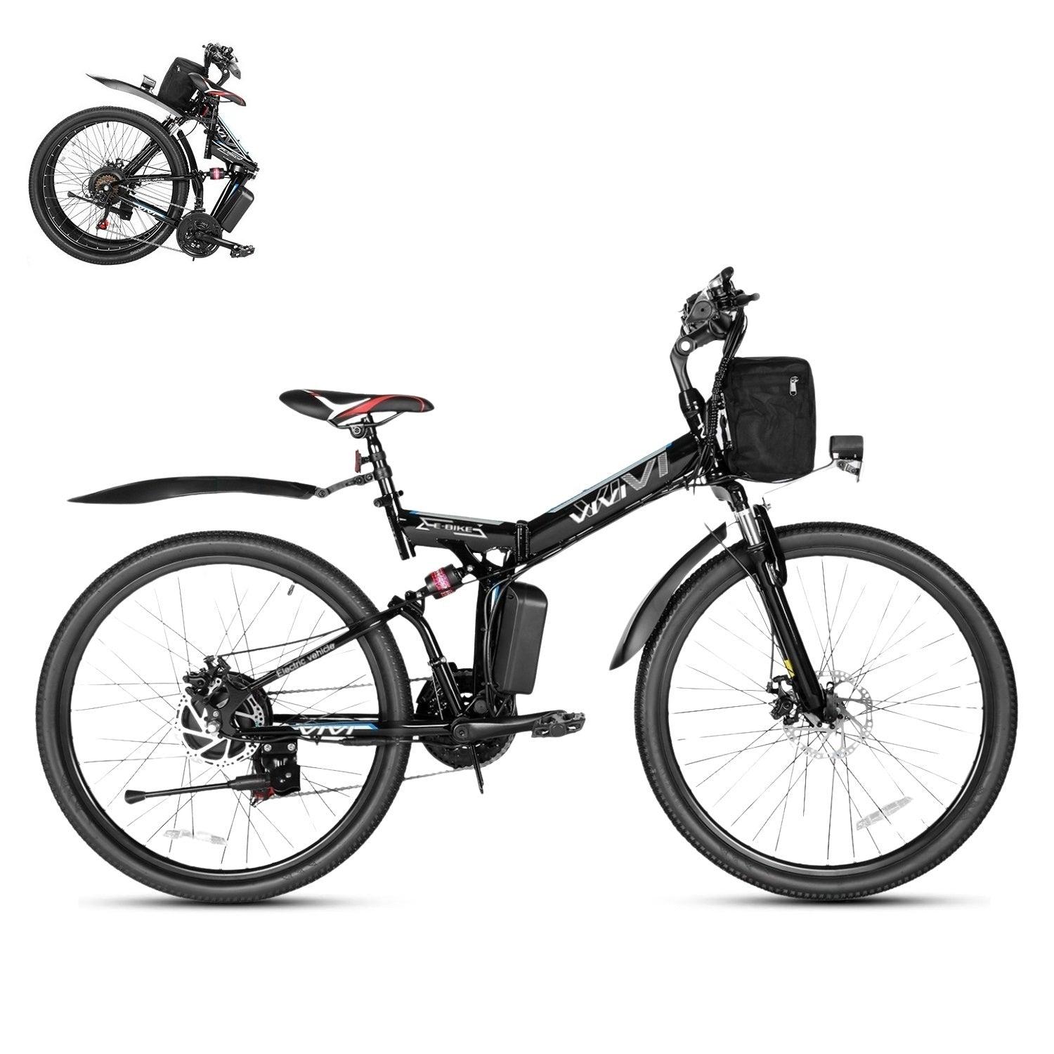 VIVI M026TGBUL Folding Softail Electric Mountain Bike UL2849 Certified