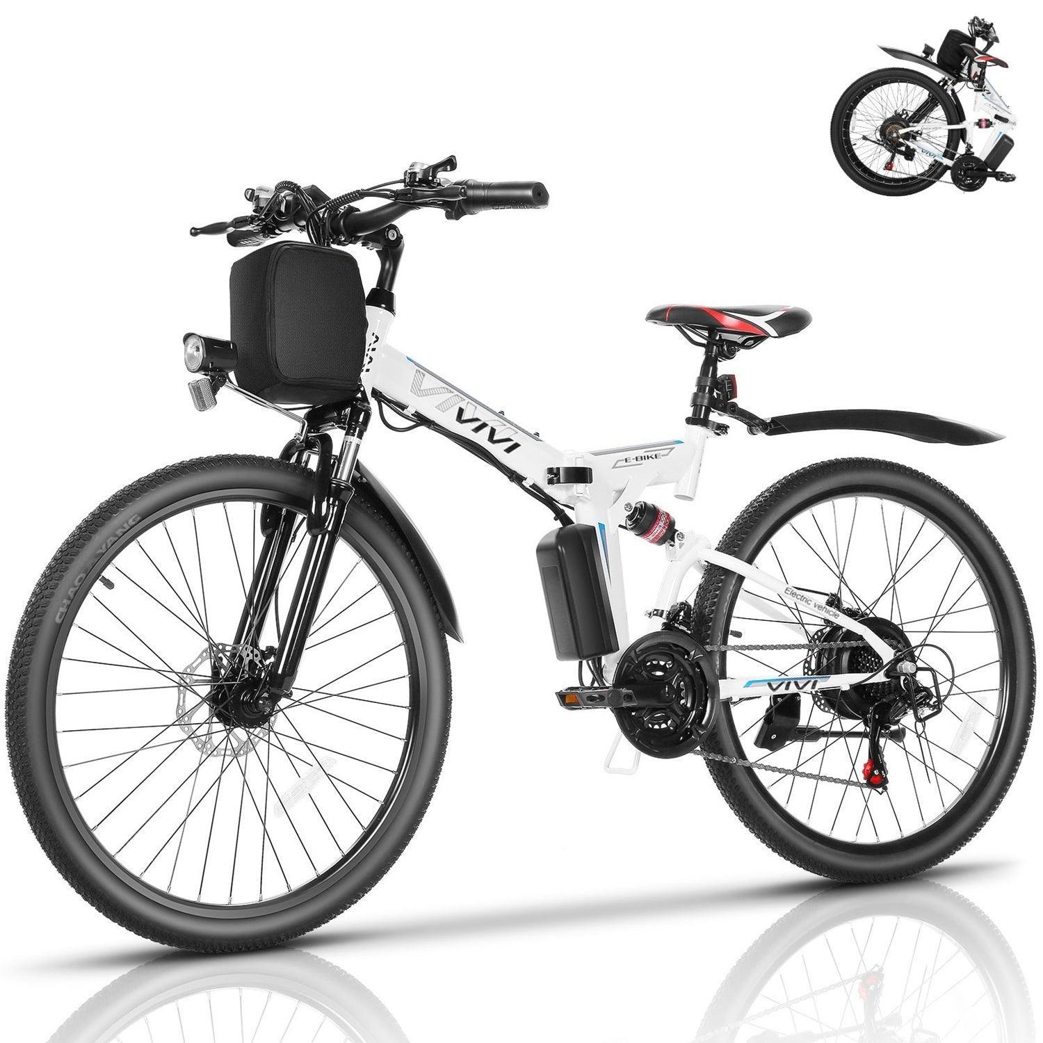 VIVI M026TGBUL Folding Softail Electric Mountain Bike UL2849 Certified