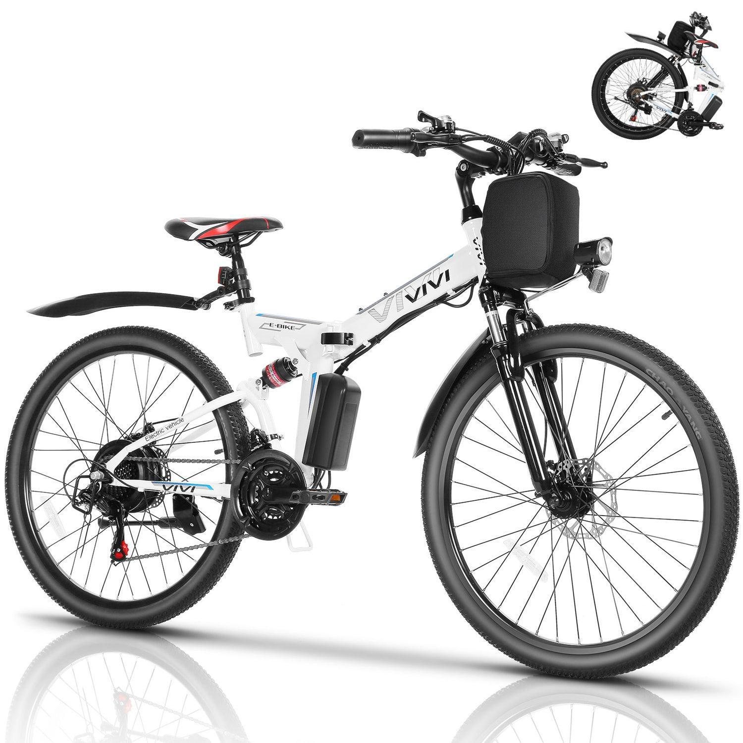 VIVI M026TGBUL Folding Softail Electric Mountain Bike UL2849 Certified