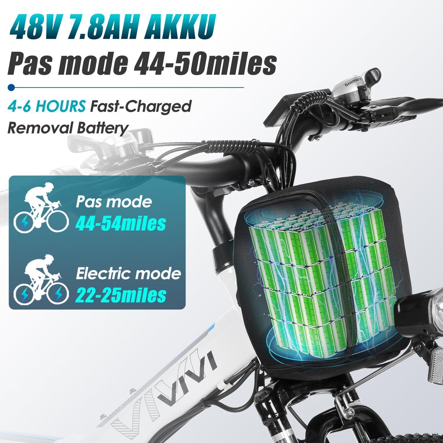 VIVI M026TGBUL Folding Softail Electric Mountain Bike UL2849 Certified