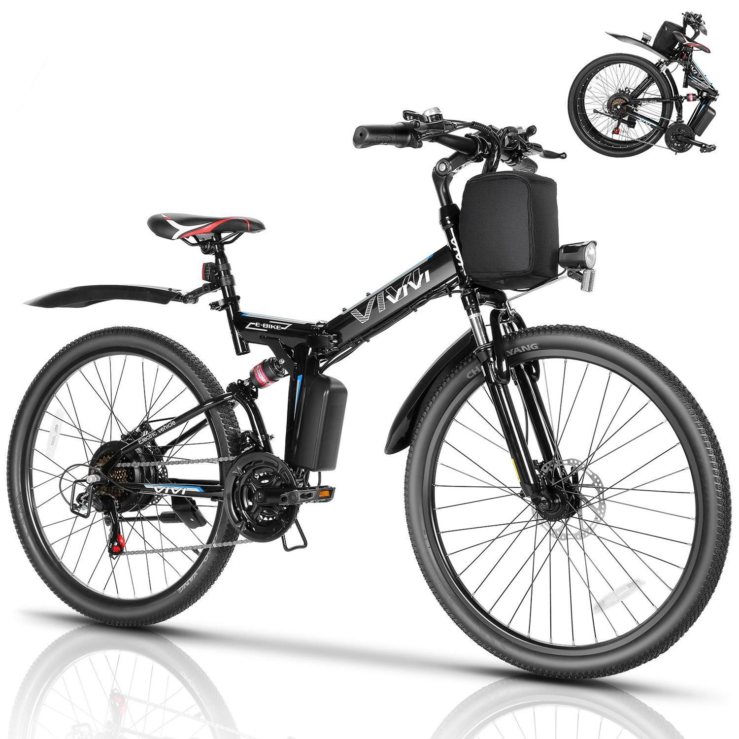 VIVI M026TGBUL Folding Softail Electric Mountain Bike UL2849 Certified