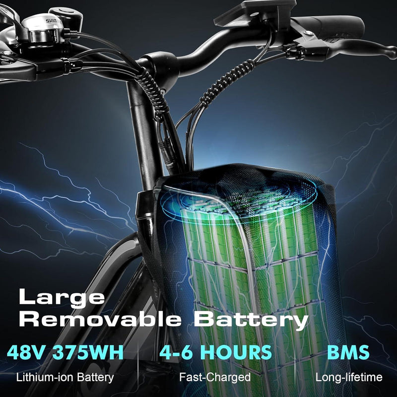 Vivi MT26G Step-Through Urban Rambler Electric Bike