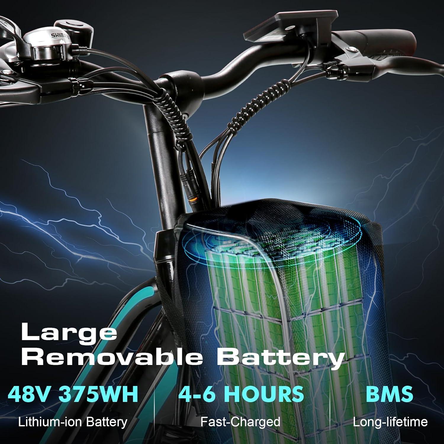 Vivi MT26G Step-Through Urban Rambler Electric Bike