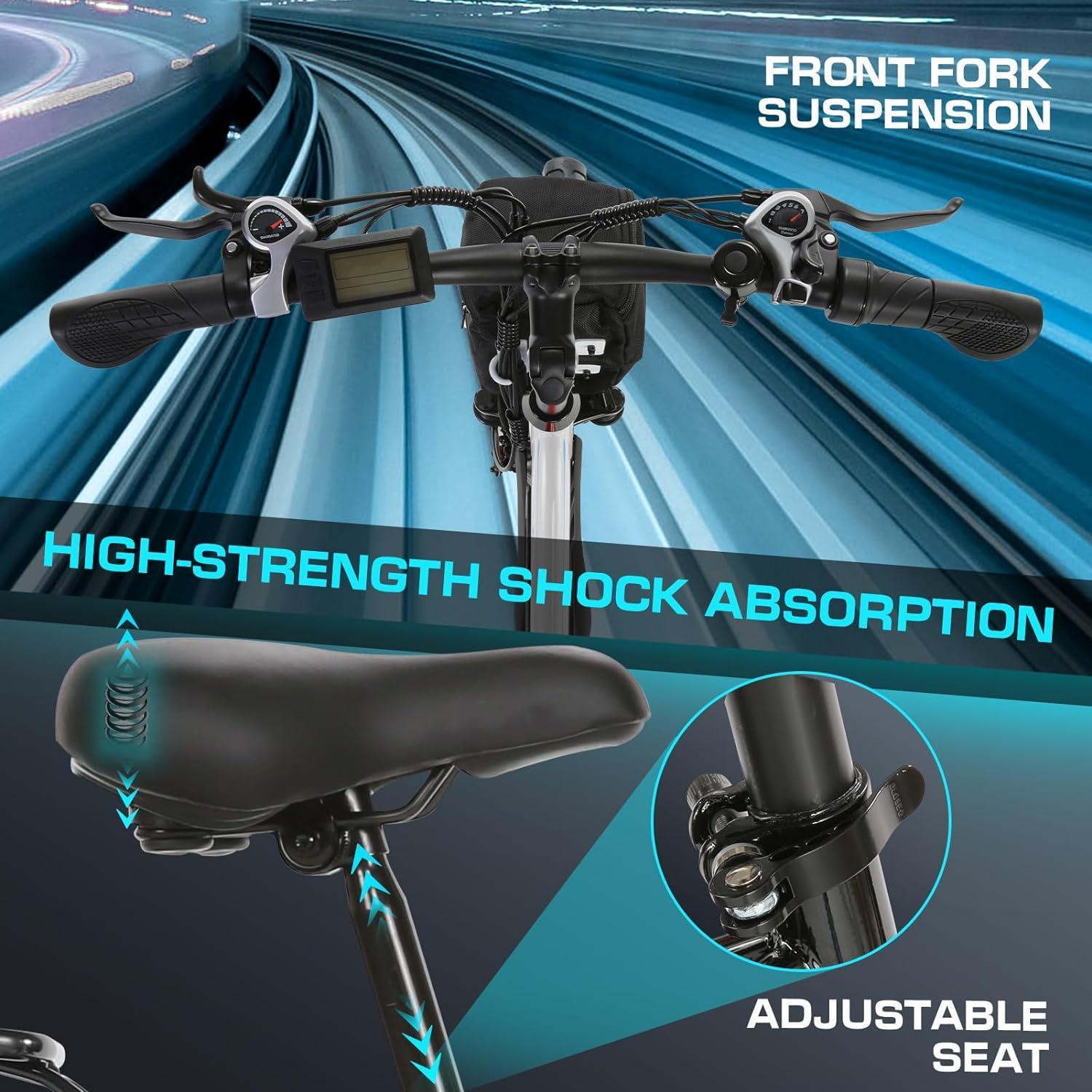 electric shock bicycle Vivi Electric Bike Rambler Electric Commuter Bike