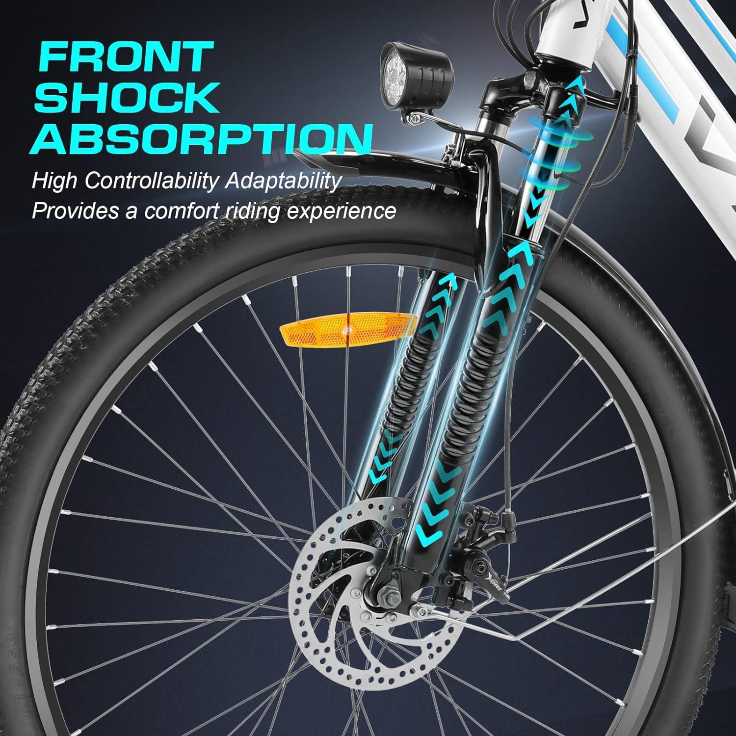 VIVI MT26GUL Electric Bike Rambler Electric Commuter Bike SGS Certified to UL2849