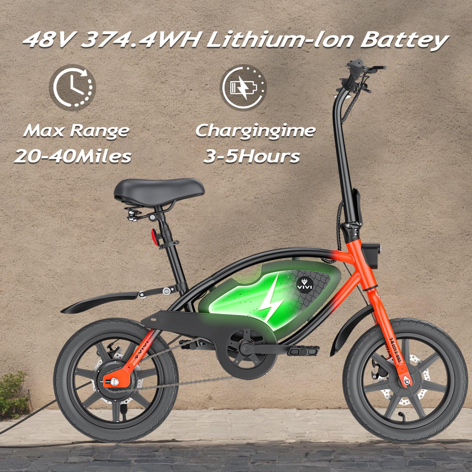 VIVI PONY01 Commuter Mini Folding Electric Bike UL2849 Certified