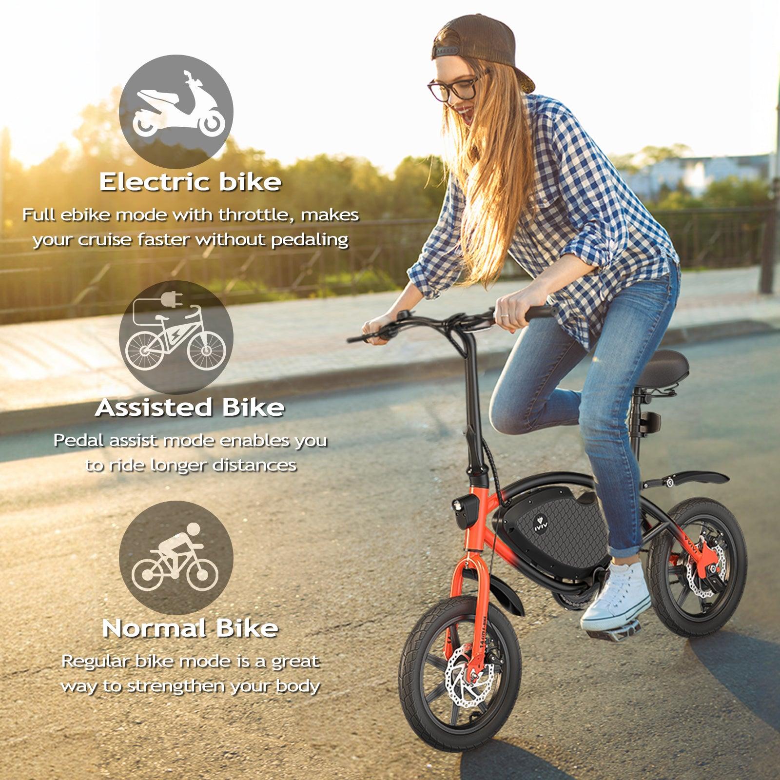 VIVI PONY01 Commuter Mini Folding Electric Bike UL2849 Certified