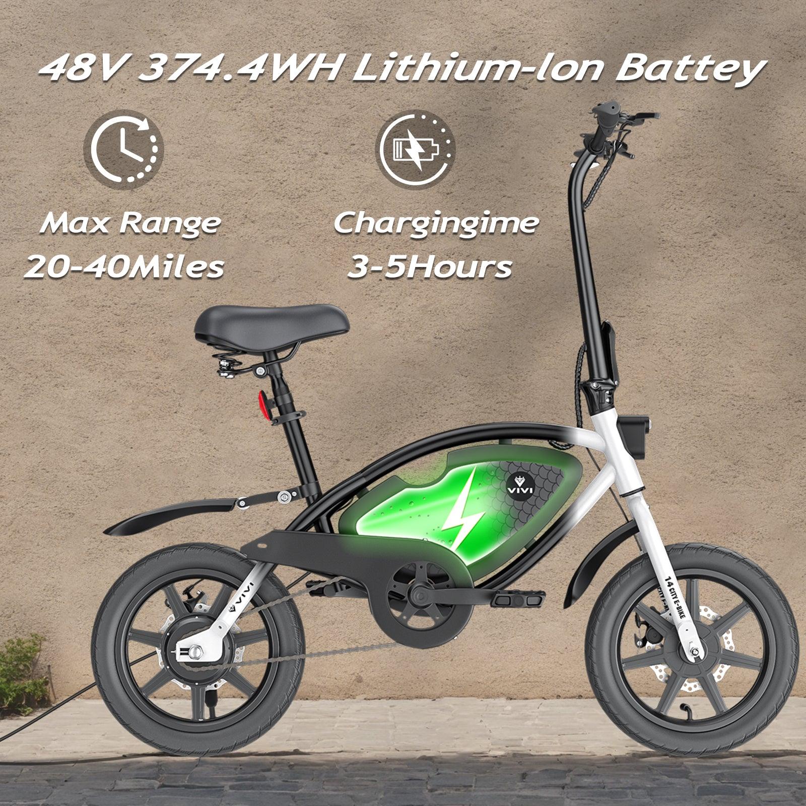 VIVI PONY01 Commuter Mini Folding Electric Bike UL2849 Certified