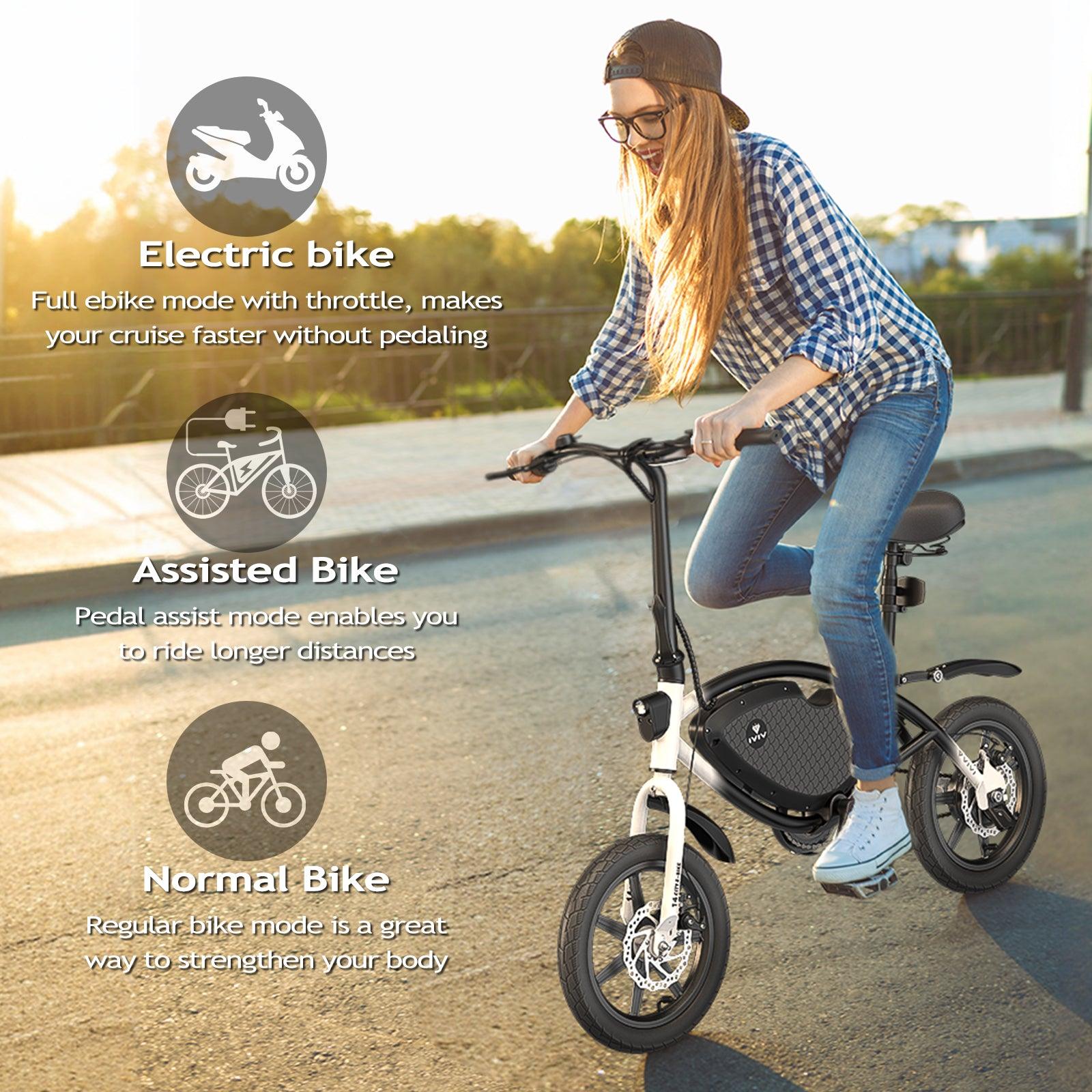 VIVI PONY01 Commuter Mini Folding Electric Bike UL2849 Certified