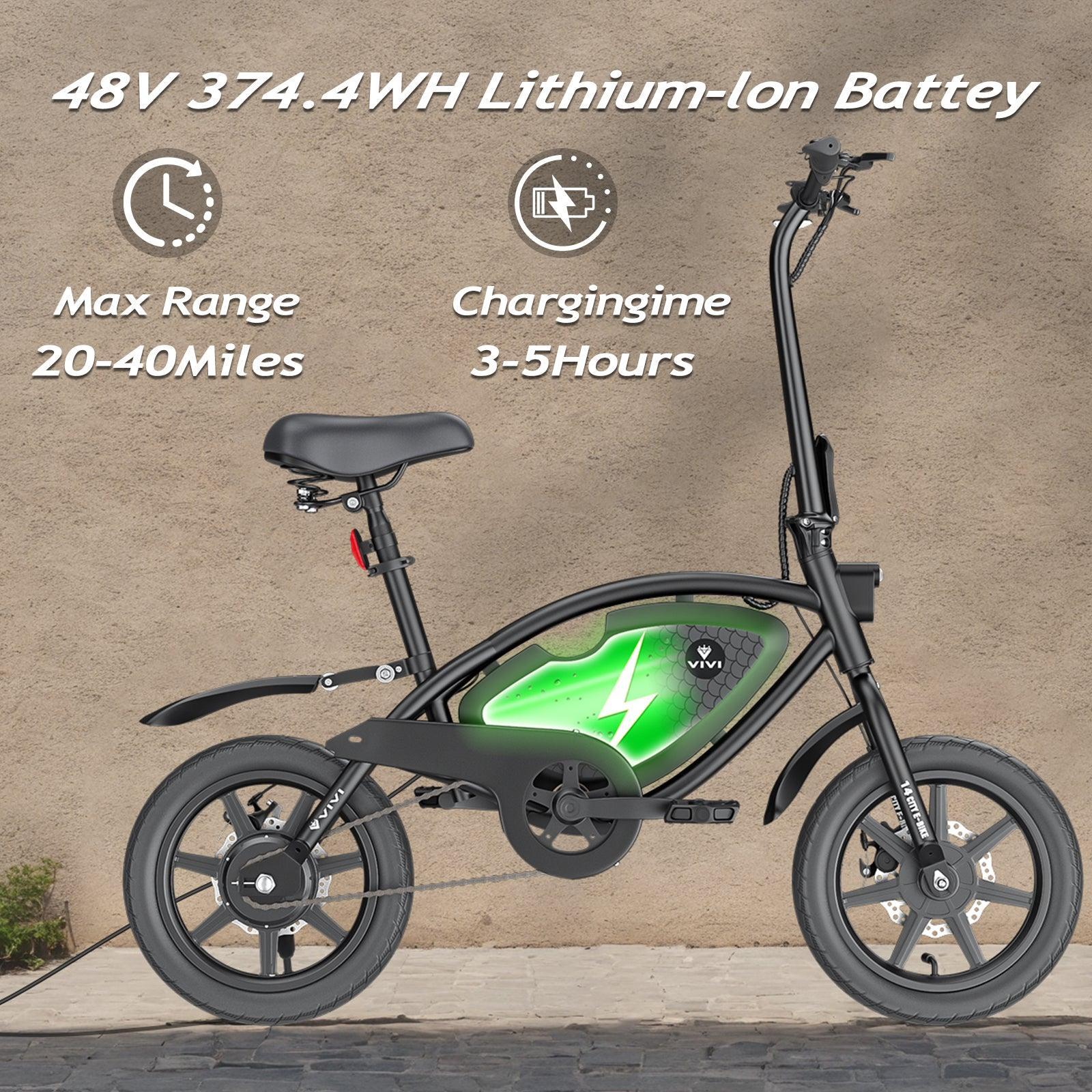 VIVI PONY01 Commuter Mini Folding Electric Bike UL2849 Certified