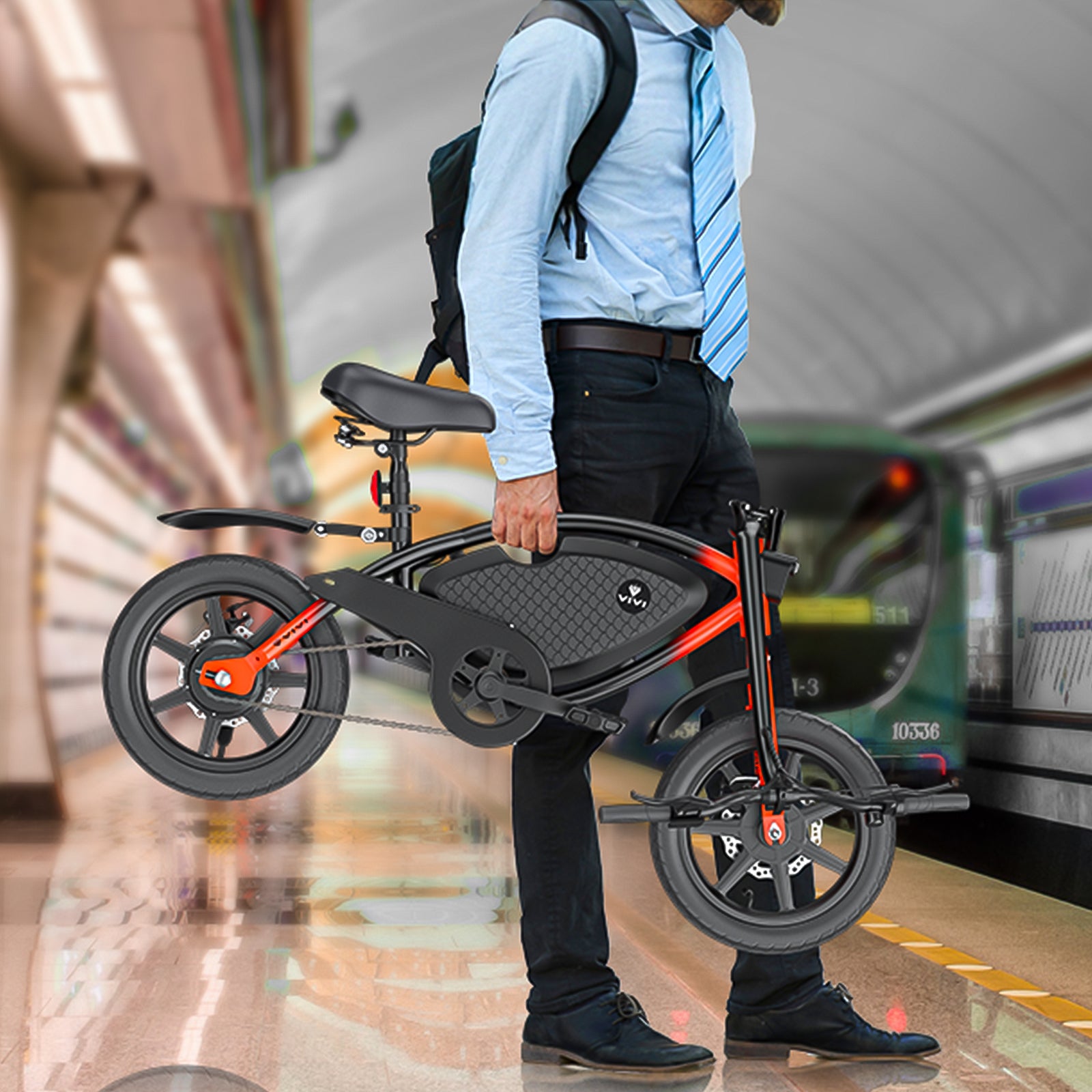 VIVI PONY01 Electric Bike Commuter Mini Electric Bike SGS Certified to UL2849