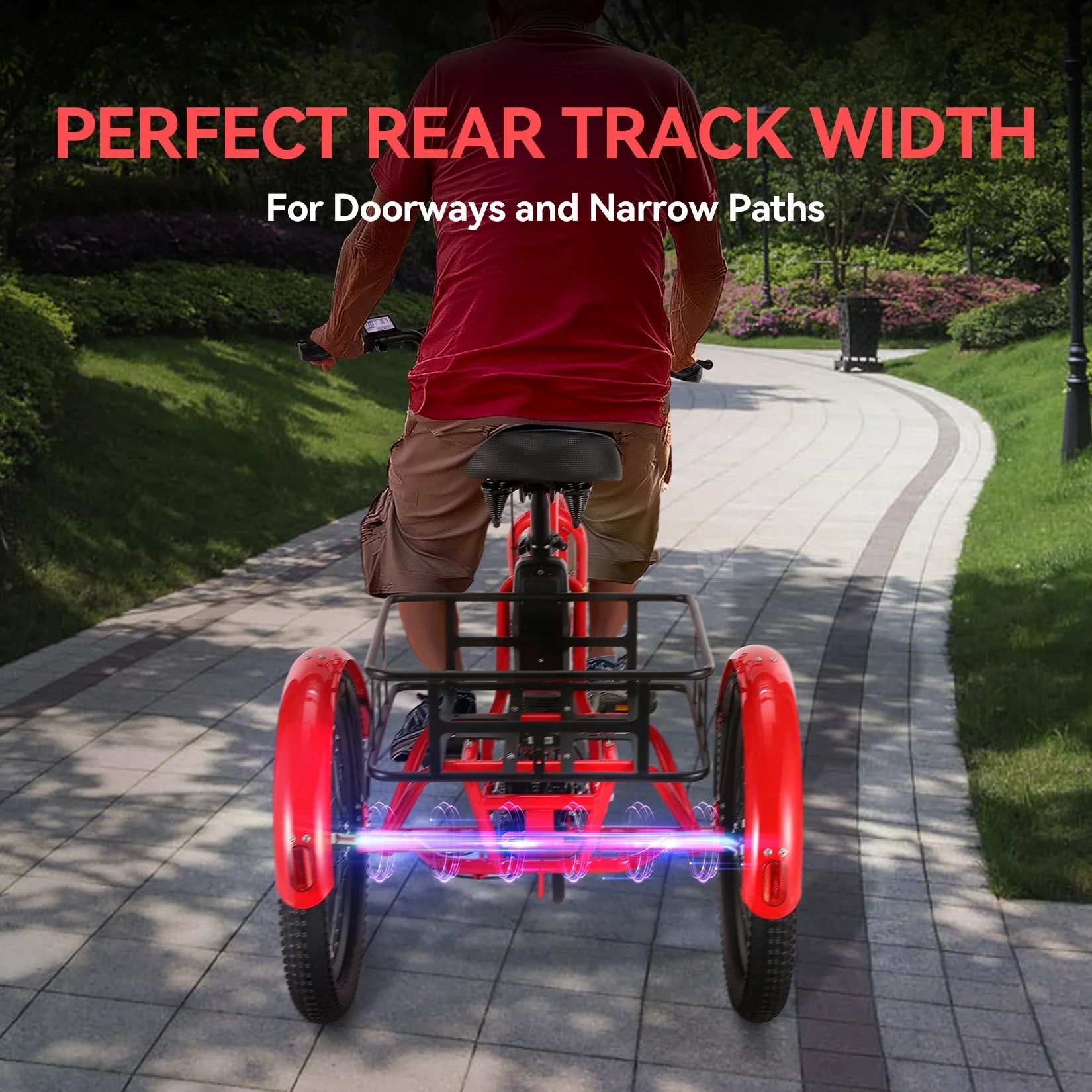 VIVI T01 Electric Trike Folding Cargo Electric Tricycle SGS Certified to UL2849