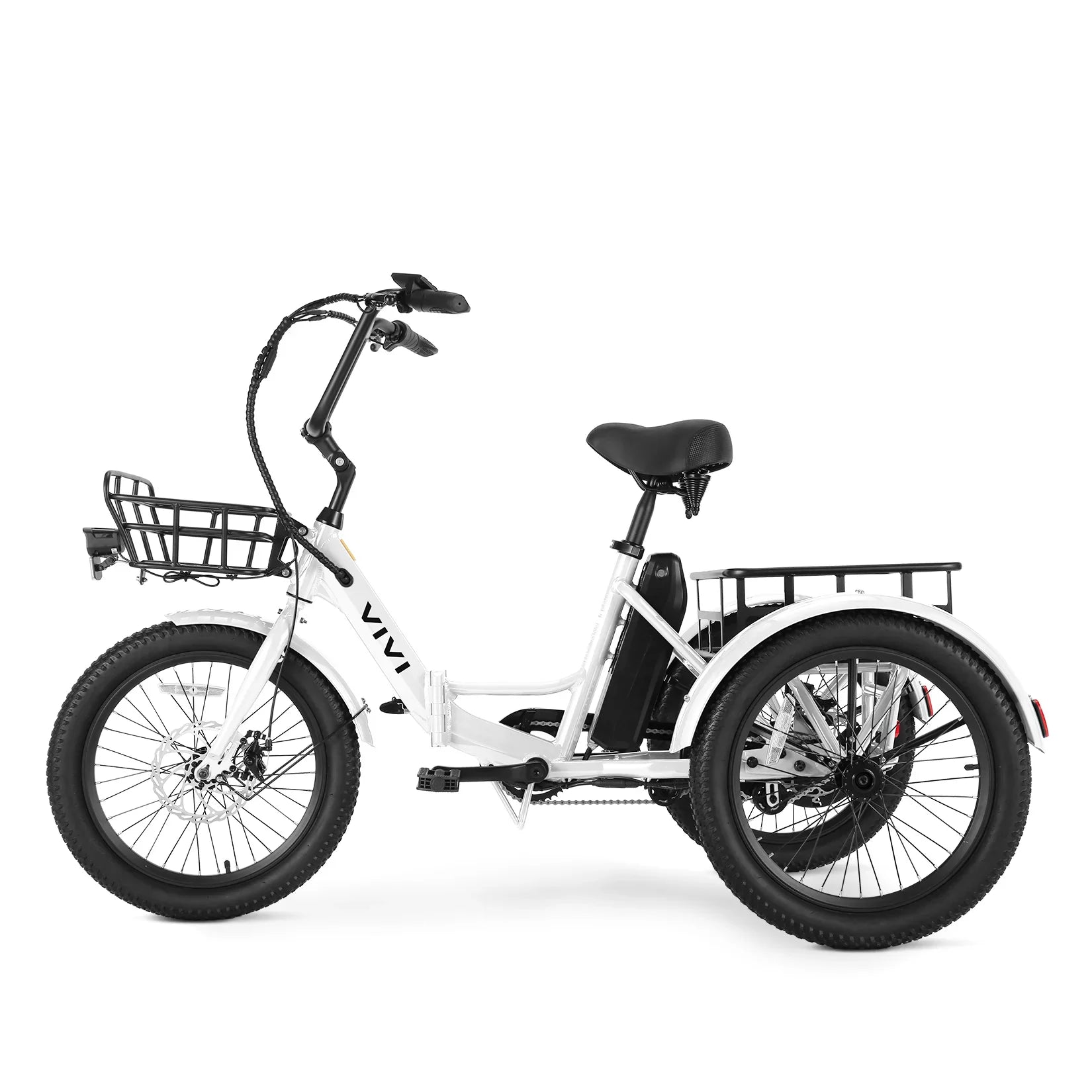 VIVI T01 Electric Trike Folding Cargo Electric Tricycle SGS Certified to UL2849