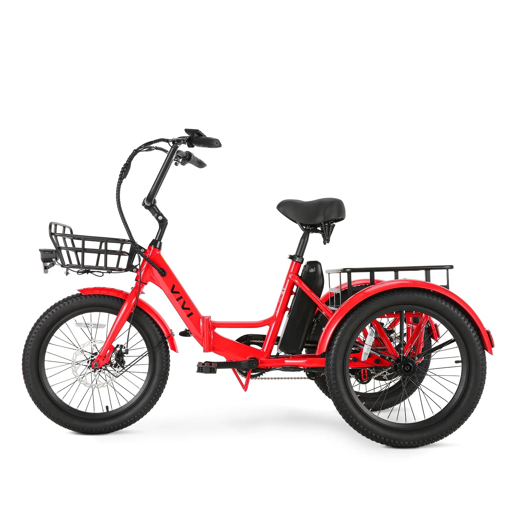 VIVI T01 Electric Trike Folding Cargo Electric Tricycle SGS Certified to UL2849