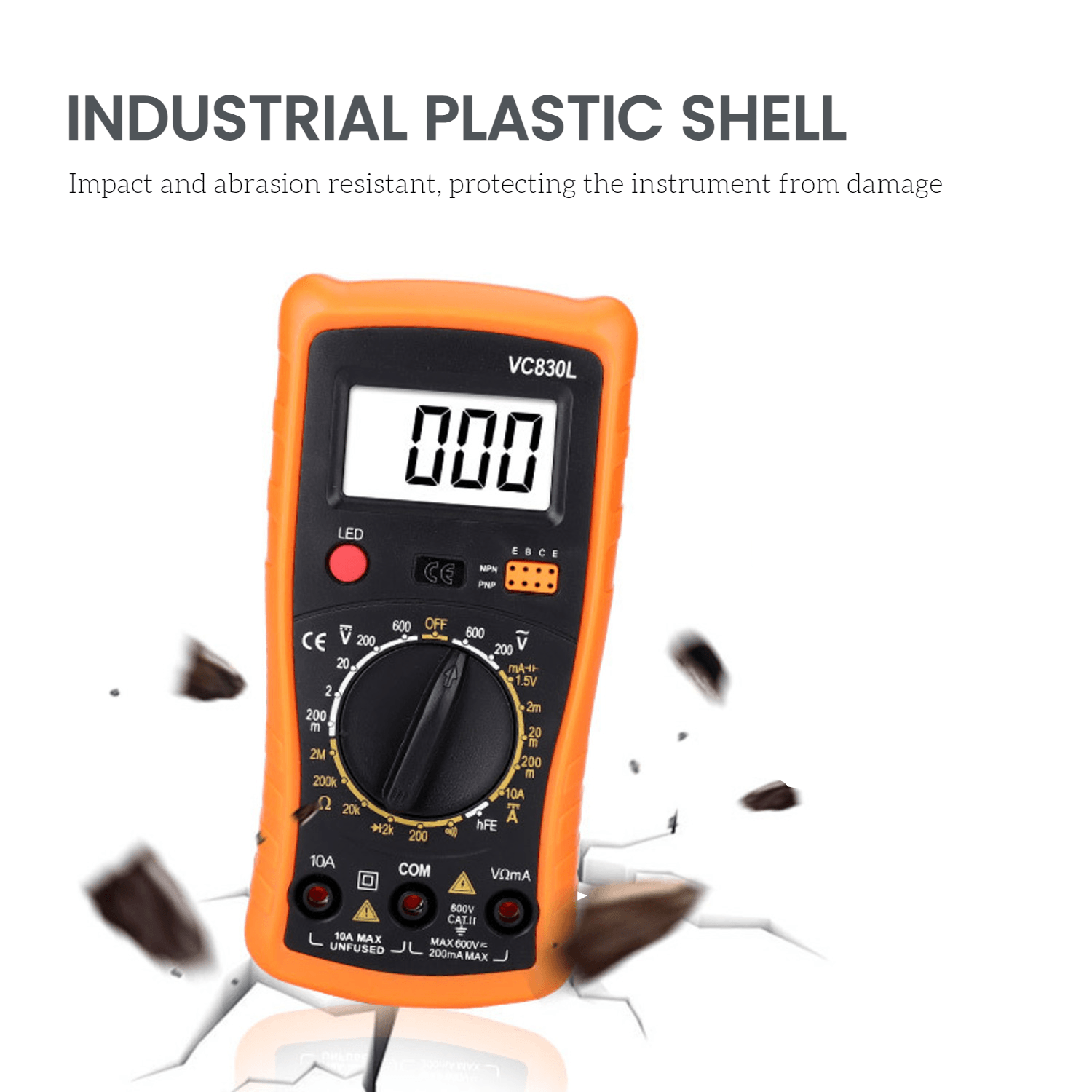 VIVI VC830L Portable Digital Multimeter Voltmeter