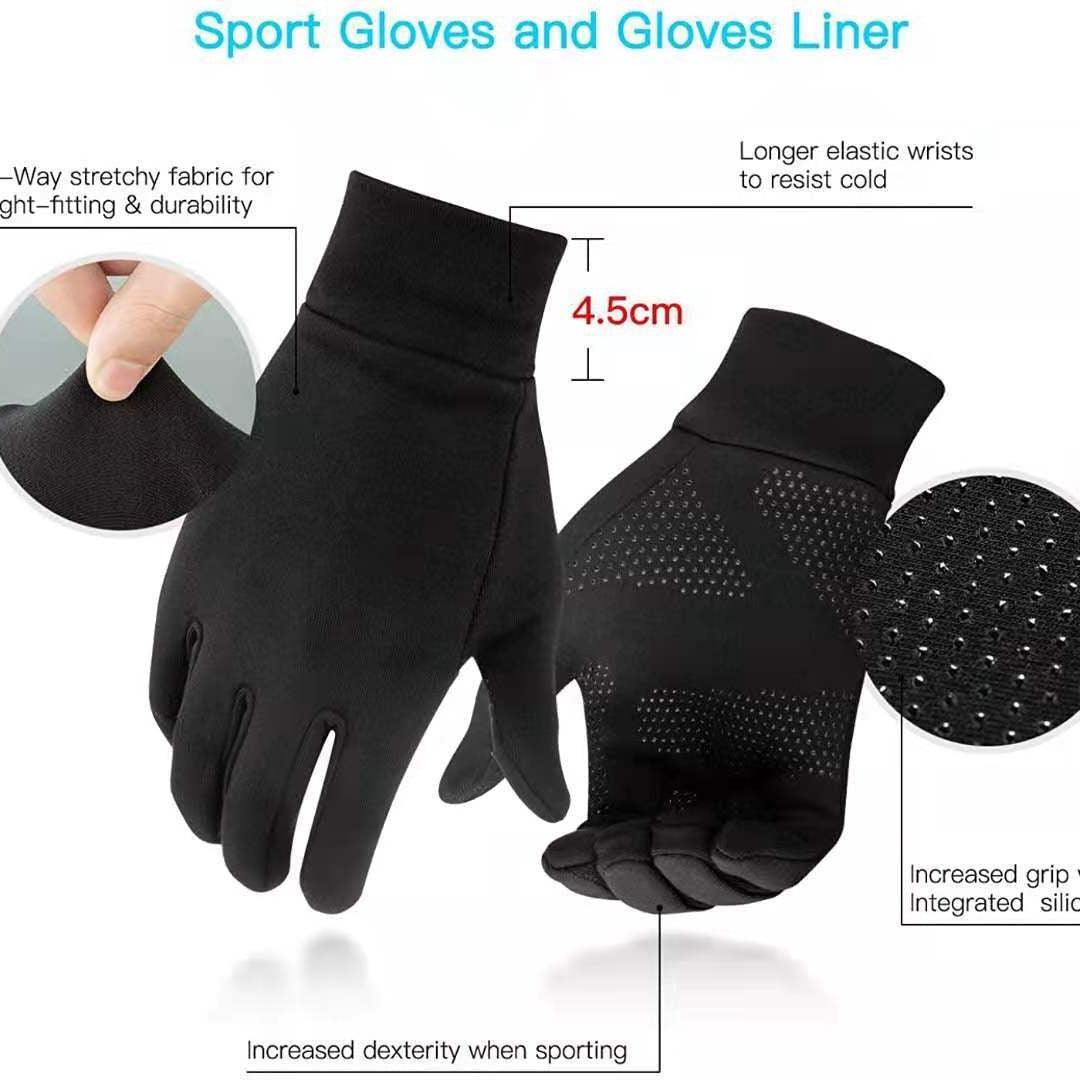 VIVI Windproof Fleece-Lined Touchscreen Gloves