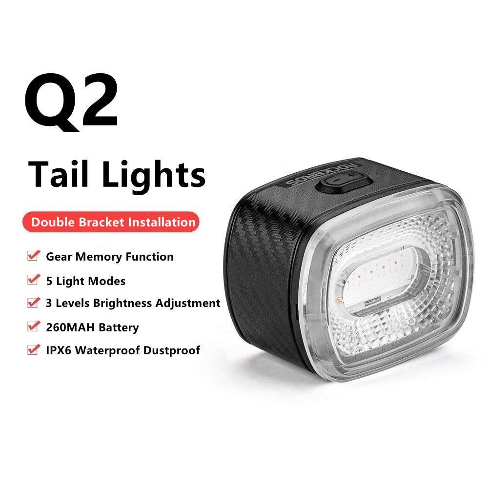 Bike Smart Tail Light Night Riding Rear Lights
